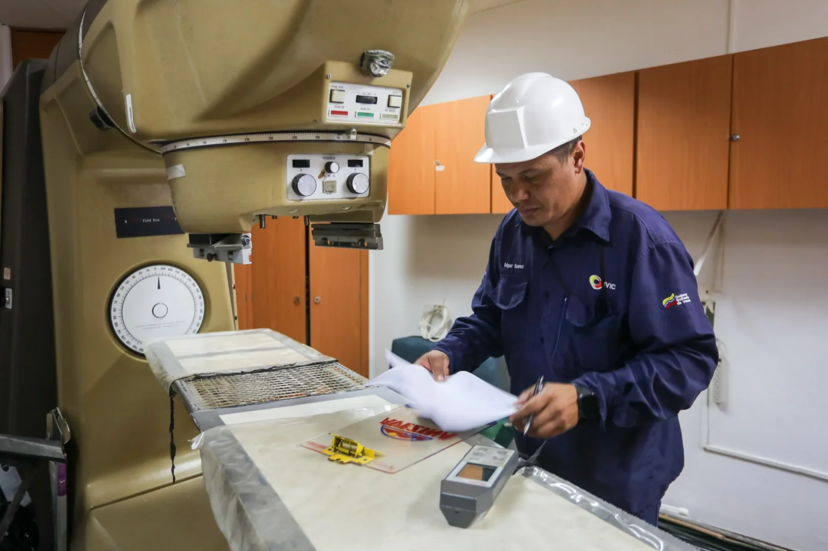 Comisión Presidencial e ingenieros del IVIC evalúan rutas de evacuación para fuentes radiactivas en Caracas 1 Comision Presidencial e ingenieros del IVIC evaluan rutas de evacuacion para fuentes radiactivas en Caracas 4