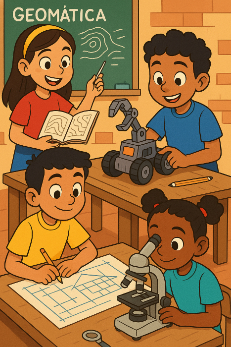 20250507 1050 Ninos Estudiando