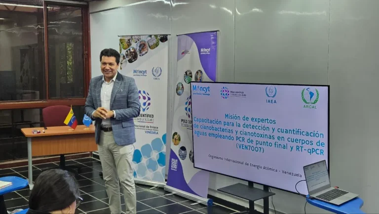 Venezuela avanza en la protección de sus recursos hídricos con apoyo del OIEA 5 Venezuela avanza en la protección de sus recursos hídricos con apoyo del OIEA